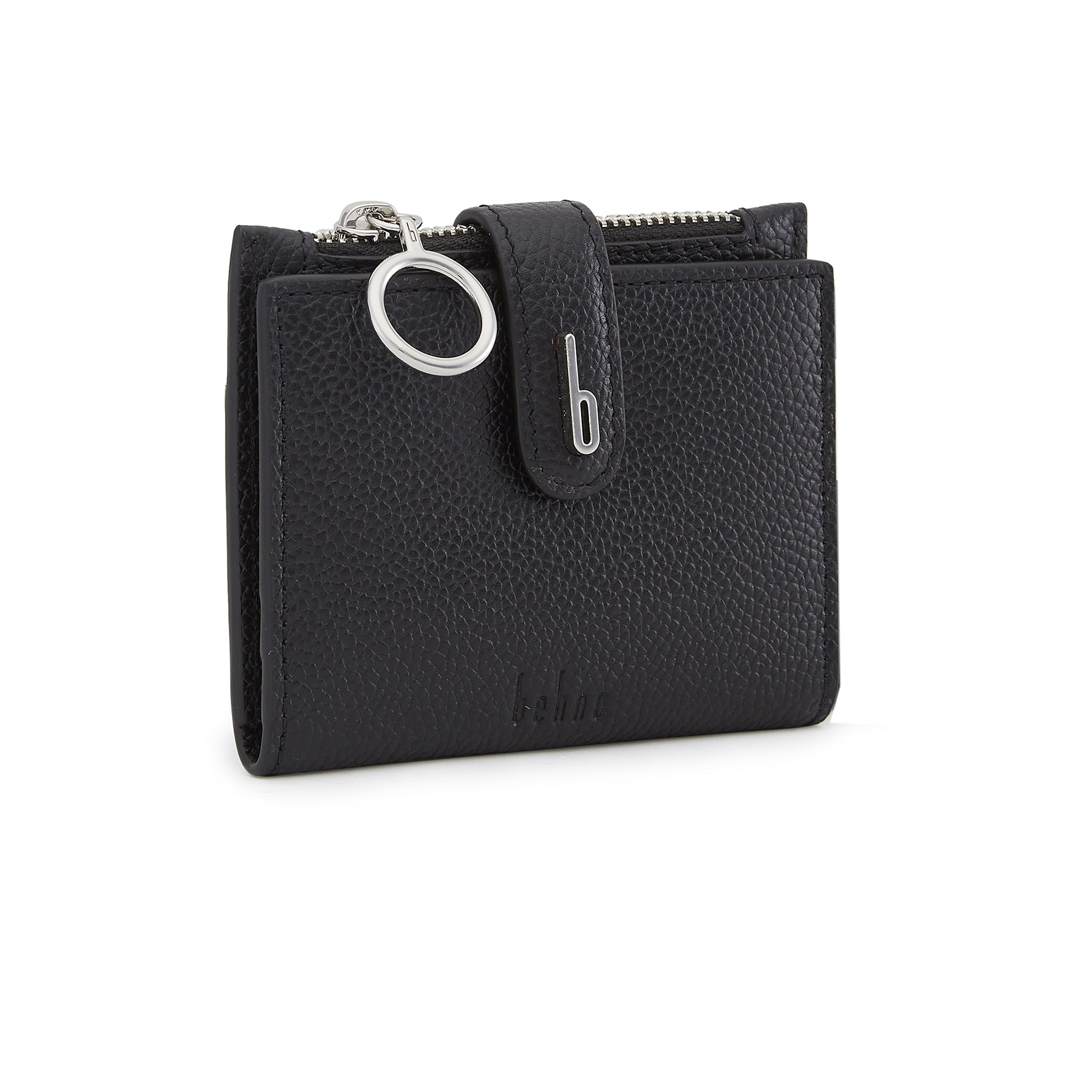 ANDREA MINI WALLET PEBBLE BLACK