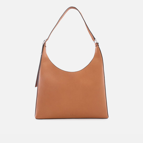DANNY FLATIRON BAG LARGE PEBBLE CLAY