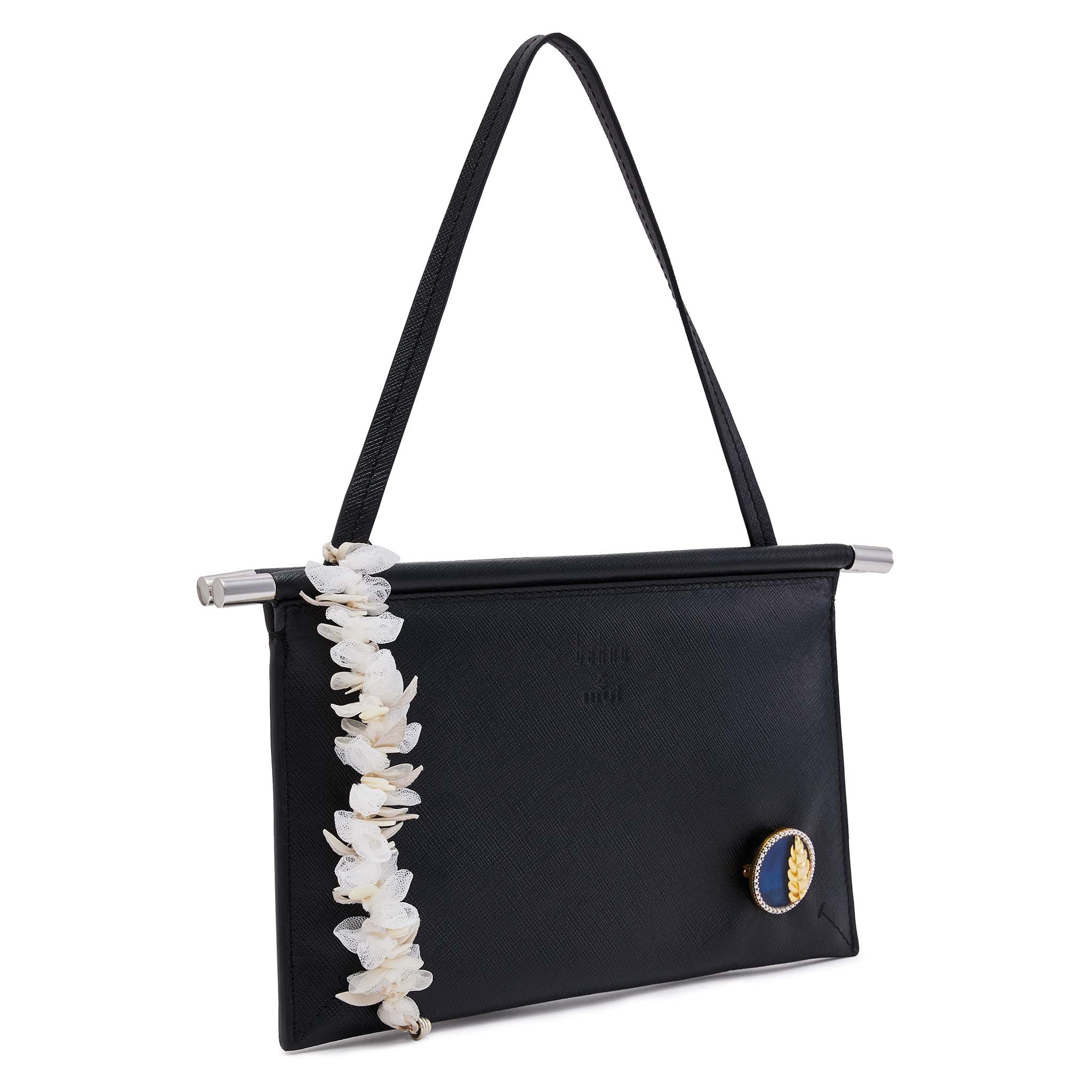 FRIDA MINI CROSSBODY CHARMS BLACK