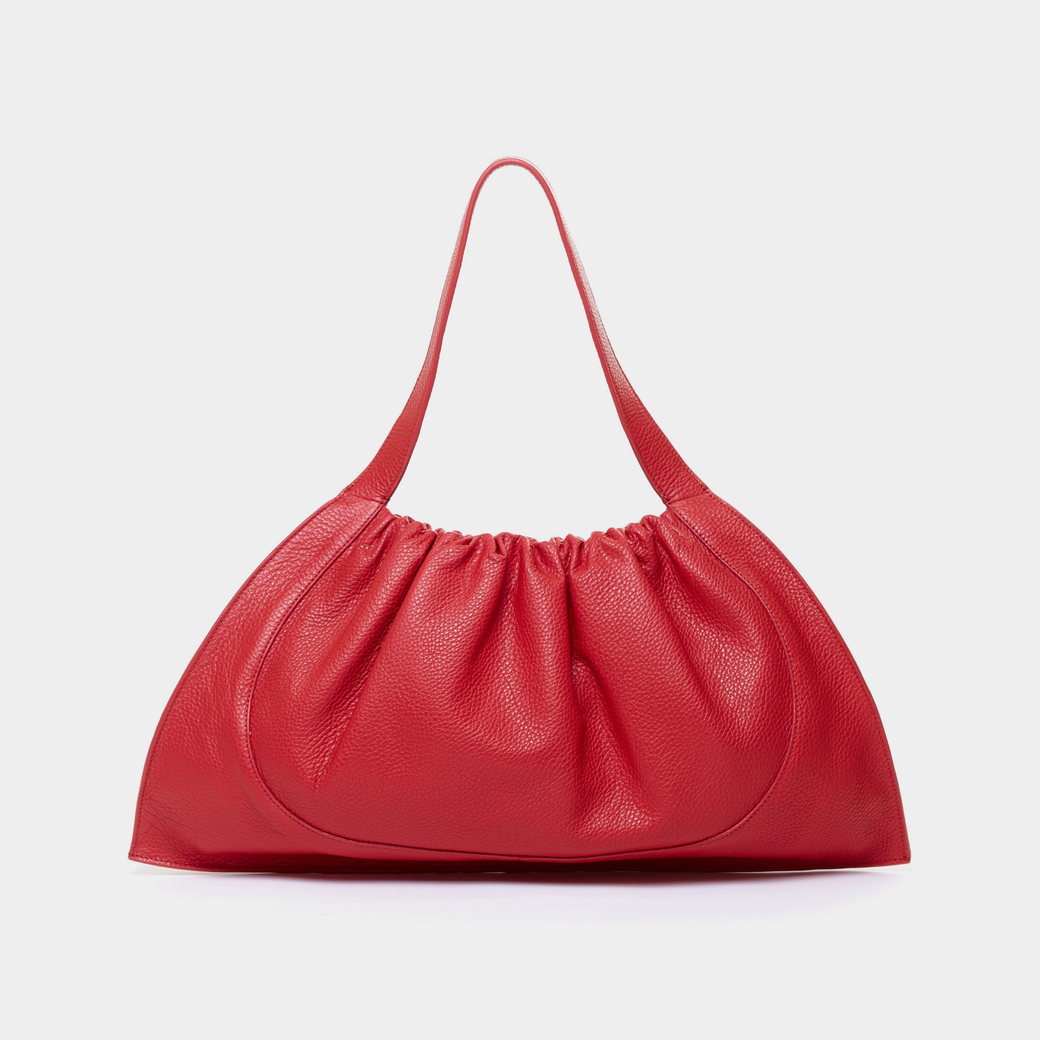 Ana Tote Large Pebble Red