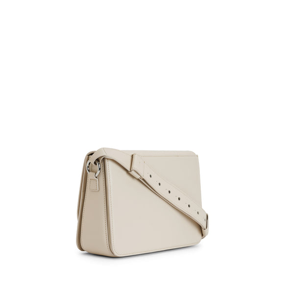 SIMONE CURVE CROSSBODY NAPPA BONE