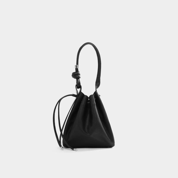 TINA BAG MEDIUM PEBBLE BLACK