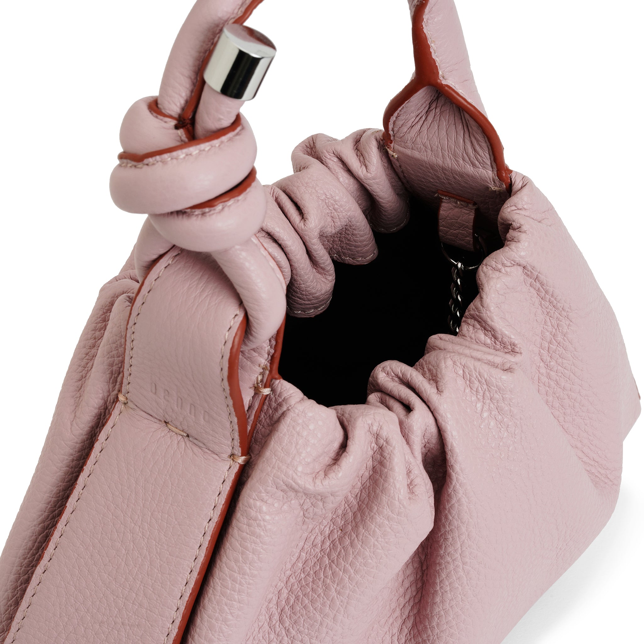 Behno Ina Mini Handcrafted Pebble Leather Crossbody Bucket Bag (Shoulder  bags,Cross Body Bags)