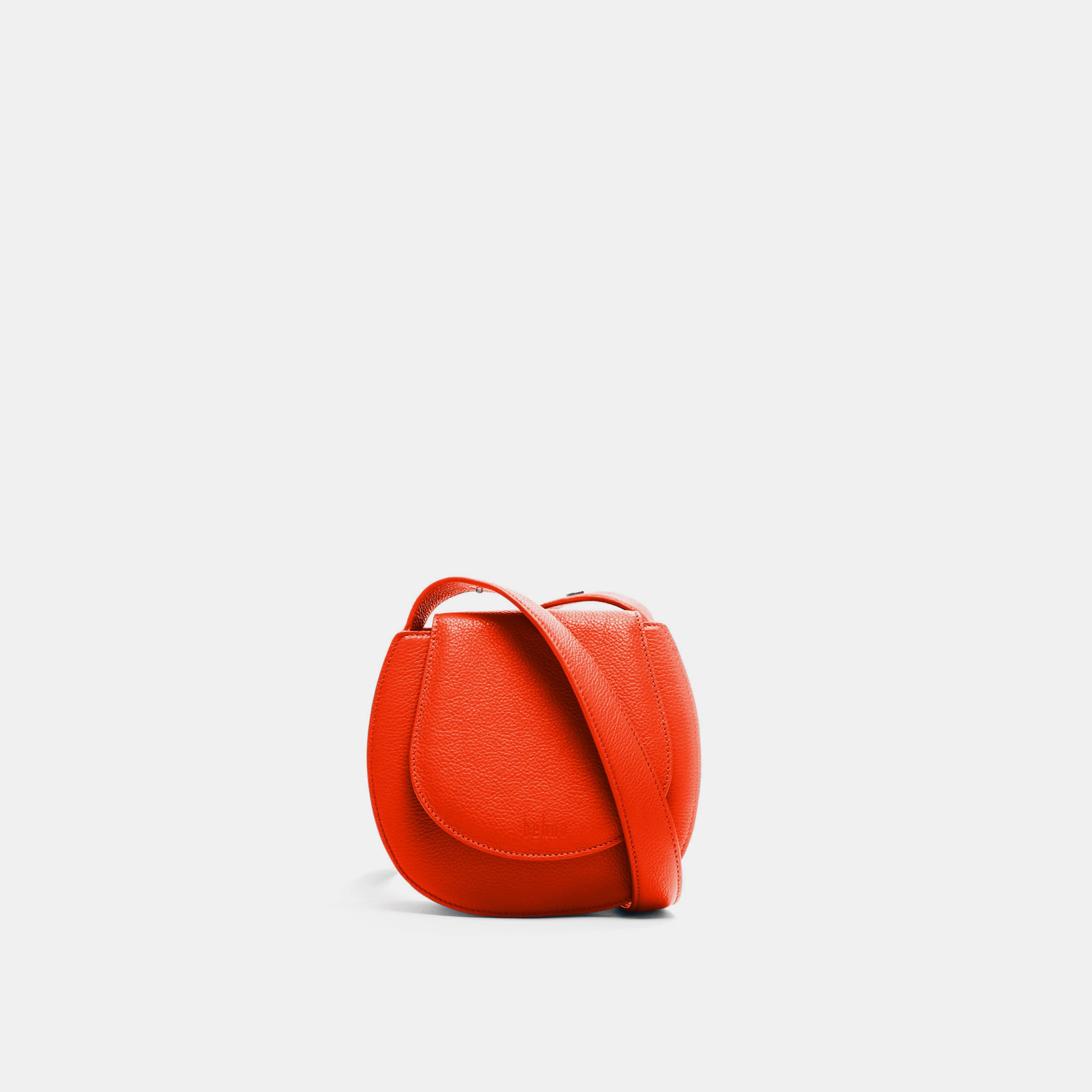 Mini leather saddle online bag