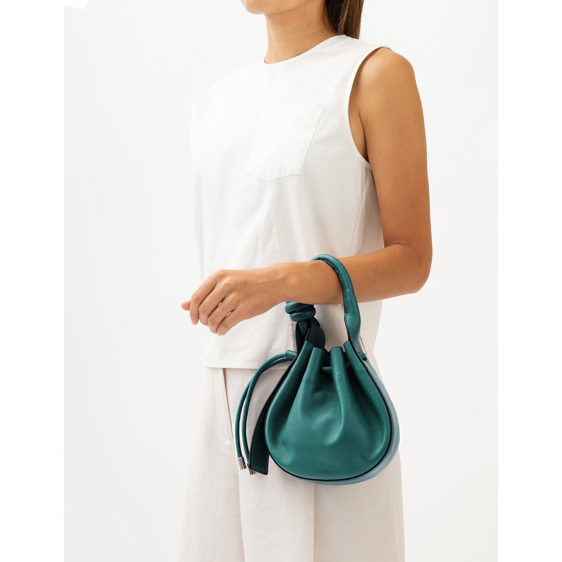 Bottega Veneta Handbag 'Knot Strap' Avocado